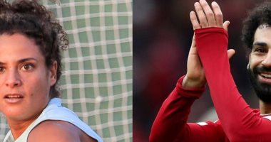 محمد صلاح يشجع ميار شريف بعد الإنجاز التاريخي.. وبطلة التنس : شكراً للملك المصرى 
