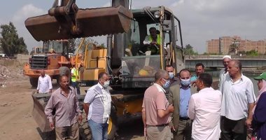 رى الغربية ينفذ سيناريو محاكاة لأزمة قطع جسر بين ترعة ومصرف استعدادا للسيول