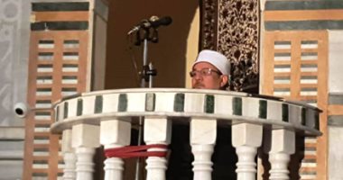"الصدق فى الأقوال" موضوع خطبة وزير الأوقاف خلال افتتاح مسجد التقوى.. صور