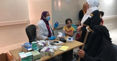 قافلة الأزهر الطبية فى شمال سيناء توقع الكشف الطبى على 2000 مواطن.. صور