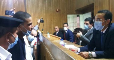 السجن 15 سنة للمتهم بذبح ابنة عمه وأطفالها بـ"مذبحة كفر الدوار".. صور