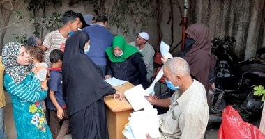 الكشف على 400 حالة وتقديم العلاج مجانا ضمن مبادرة حياة كريمة بكفر الشيخ.. صور
