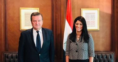 وزيرة التعاون تبحث مع سفير أوكرانيا انعقاد اللجنة المصرية الأوكرانية المشتركة