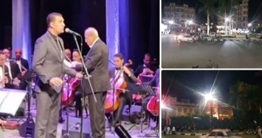 صور.. الفن يواجه الإرهاب فى البحيرة.. أوبرا دمنهور تقيم أولى حفلاتها بالتزامن مع دعوات الإخوان بالتظاهر.. والهدوء يسيطر على الميادين والشوارع ليلاً