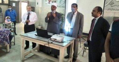 رئيس منطقة الإسكندرية الأزهرية والوكيل الثقافى يتابعان فعاليات التدريبات بميامى