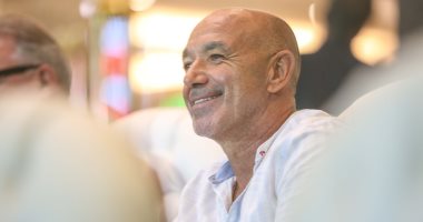 باتشيكو يساند الزمالك بالأبيض فى مقصورة ستاد القاهرة أمام الجونة.. فيديو