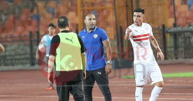 شاهد مشادة بن شرقى وطارق يحيى بمبارة الزمالك والجونة × 50 ثانية