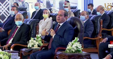 السيسى: "الناس محدش يقدر يخدعهم.. واحنا ماشيين فى مسار إصلاح حقيقى"