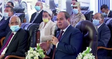 الرئيس السيسى: "الدولة والشعب حاجة واحدة.. ورهانى على المصريين كسبان"