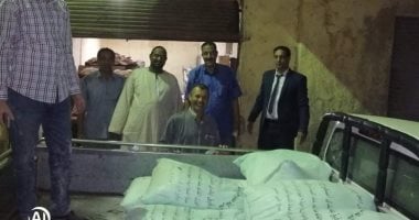 تحرير 101 محضر تموينى وضبط  27 طن بولى أستر مجهول المصدر بالمنوفية