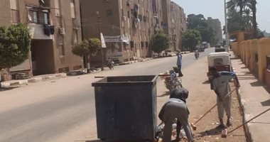 رفع 90 طن من الأتربة والقمامة فى حملة نظافة بمركز  جرجا بسوهاج  