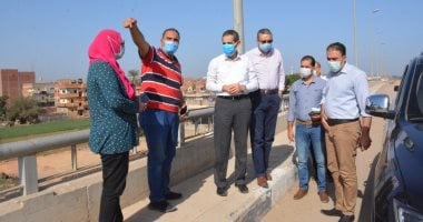 محافظ الغربية يتفقد أعمال طريق السنطة زفتى الجديد بتكلفة 400 مليون جنيه..صور