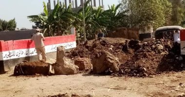 لجنة لإصلاح الهبوط في كوبرى حانوت بالغربية استجابه لـ"اليوم السابع"