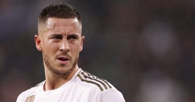 هازارد يدعم قائمة ريال مدريد لمواجهة مونشنجلادباخ بدورى أبطال أوروبا 
