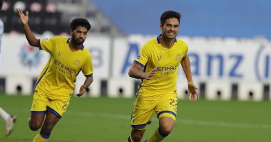النصر يتقدم على الأهلى بهدف مارتينيز فى الشوط الأول بقمة آسيا..فيديو