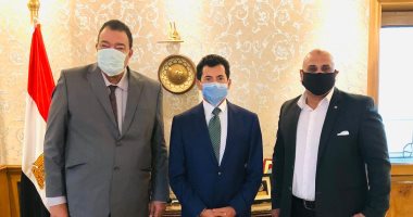وزير الرياضة يستقبل رئيس الاتحاد المصري للجودو