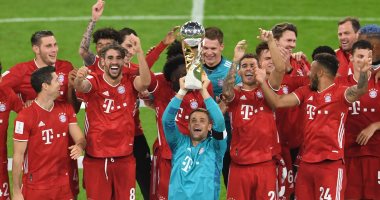 مراسم تتويج بايرن ميونخ بكأس السوبر الألمانى للمرة الثامنة.. فيديو وصور