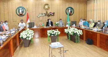 محافظ المنوفية يشدد على إزالة التعديات على الأراضى الزراعية