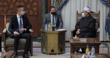 شيخ الأزهر لوزير خارجية المجر: نربى طلابنا على ثقافة الاختلاف واحترام الآخر