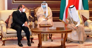 لقاء الأشقاء.. السيسى يلتقى نواف الأحمد أمير الكويت ويقدم واجب العزاء