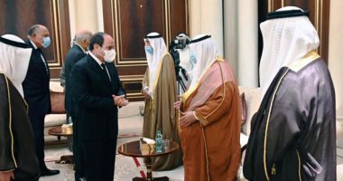 السيسي يعود إلى أرض الوطن بعد تقديم واجب العزاء في أمير الكويت صباح الأحمد