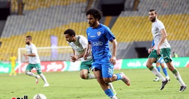  أبو جبل ينقذ مرمى الزمالك من "لدغة" عمر كمال فى لقاء المصرى.. فيديو