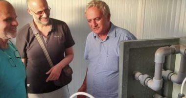 الزراعة تعلن تركيب محطة لتحلية المياه بمطروح من تصميم مركز بحوث الصحراء..صور