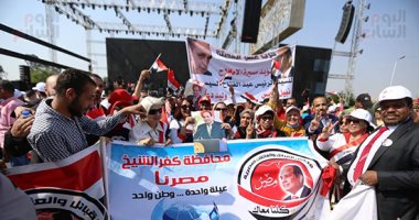مجلس القبائل يشارك باحتفالية نصر أكتوبر ودعم الدولة والرئيس فى مدينة نصر