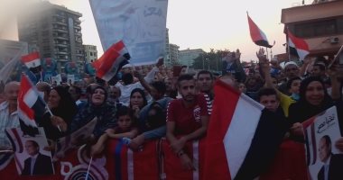 الآلاف يحتفلون بذكرى نصر أكتوبر ودعم الدولة والرئيس بالشرقية.. صور