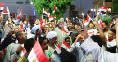 هتافات وأغانى نوبية فى احتفالات نصر أكتوبر بميدان مجدى يعقوب فى أسوان.. صور