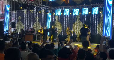فرق الفنون الشعبية تشعل احتفالات نصر أكتوبر ودعم الدولة والسيسي بالبحيرة.. صور