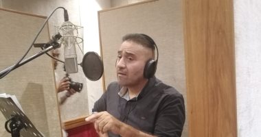 شاهد .. مجد القاسم أثناء تسجيل أغنية "حبوا بلدكم" احتفالا بنصر أكتوبر