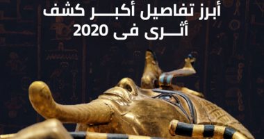 تفاصيل أكبر كشف أثرى بسقارة فى 2020.. إنفوجراف