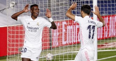فينيسيوس يتعادل بهدف قاتل لريال مدريد ضد سوسيداد بالدقيقة 89.. فيديو