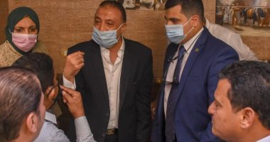 محافظ الإسكندرية لأهالي عزبة محسن: أعمال التطوير تتم على قدم وساق  