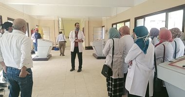 "مياه سوهاج" تؤهل 411 طالبا جامعيا لسوق العمل.. صور 