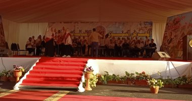 طلاب عين شمس يحتفلون بنصر أكتوبر المجيد.. فيديو 
