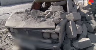 أرمينيا تنشر فيديو لتدمير المبانى والسيارات بـ"قره باغ" بعد قصف أذربيجان