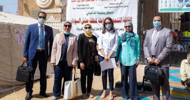 إطلاق قوافل طبيه وتنموية لدعم منطقة عشش السودان بالجيزة
