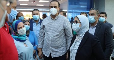 وزيرة الصحة تتفقد مجمع الإسماعيلية الطبى ومركز 30 يونيو لأمراض الكلى.. صور