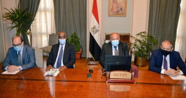 سامح شكرى يُشارك فى الاجتماع الوزارى حول ليبيا.. صور
