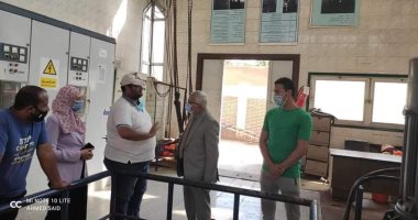 تنفيذ خط طرد محطة الصرف الصحى الرئيسية بسرس الليان في المنوفية