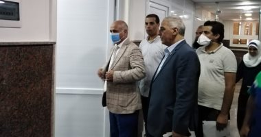 وكيل صحة الغربية يتفقد أعمال تجديد المركز الطبى بالشين (صور)