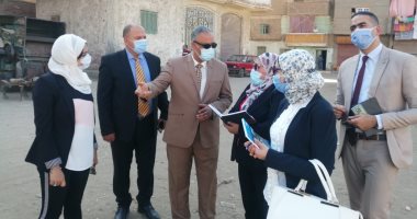 نائب محافظ القليوبية تتفقد مشروعات برفقه أعضاء البرنامج الرئاسى