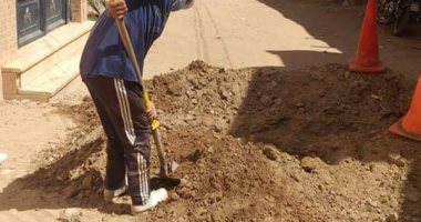بدء العمل فى تنفيذ منظومة الغاز الطبيعى لمركز الخارجة وقريتين تابعتين لها(صور)