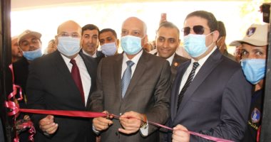 محافظ الجيزة يفتتح الرعاية المركزة بمستشفى 6 أكتوبر المركزى ومركز صحة الأسرة ببرطس