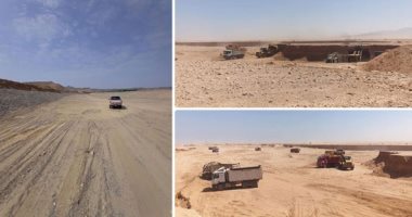 الدولة تسابق الزمن لإنهاء ثانى مراحل مشروع مجابهة السيول وحماية المدن بالبحر الأحمر.. زيارات متتالية من القيادات لمواقع العمل للتحفيز وسرعة العمل قبل الشتاء.. والمرحلة تضم حواجز بوادى عربة لحماية قرية الزعفرانة