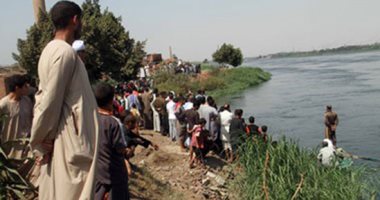 مصرع شخصين غرقا فى مياه البحر اليوسفى بالمنيا وانتشال جثمانهما