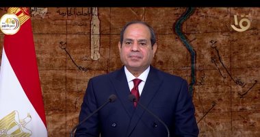 السيسى فى الذكرى الـ 47 لنصر أكتوبر المجيد ..الشعب المصرى لا يفرط فى أرضه.. والحفاظ على أمن مصر شاهدا على صلابة الشعب وجيشه.. الرئيس يؤكد: مستقبل الأوطان لا تصنعه الشعارات ومقدرات الشعوب لا تترك عرضة للأوهام