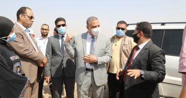 محافظ سوهاج يتفقد عددا من المشروعات التنموية والخدمية بمركز المنشاة